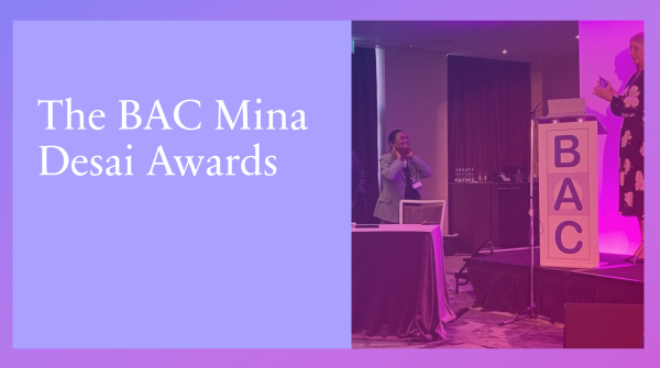 BAC mina desai awards