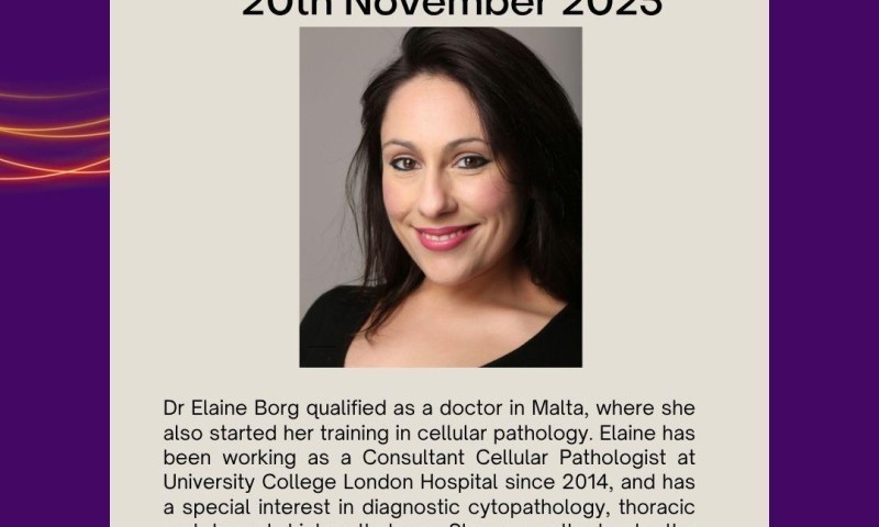 BAC Annual Scientific Meeting - Dr Elaine Borg