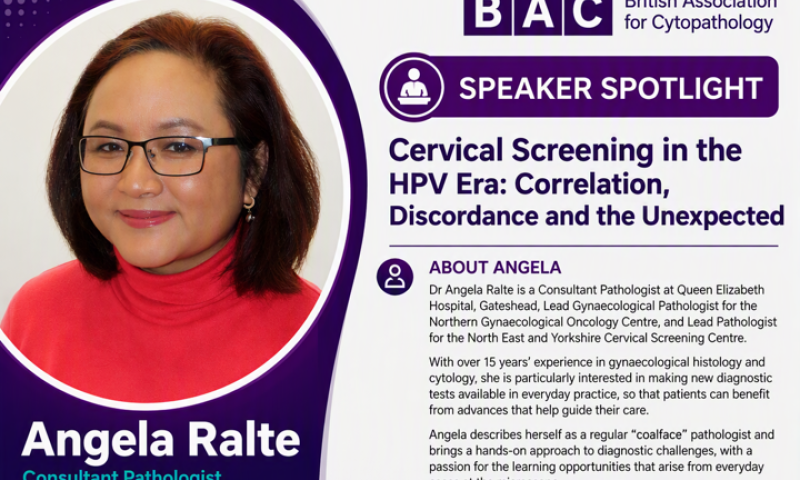 BAC ASM 2026 Speaker Spotlight - Angela Ralte