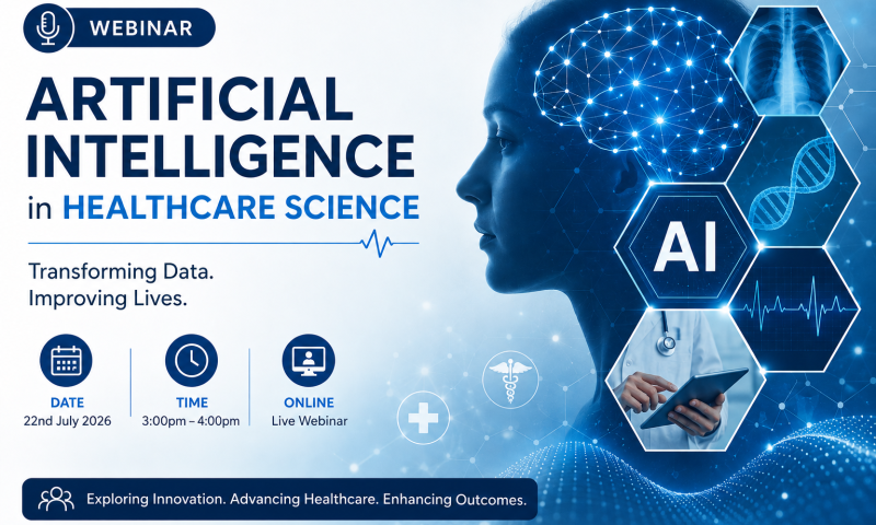 Artificial Intelligence in Healthcare Science webinar