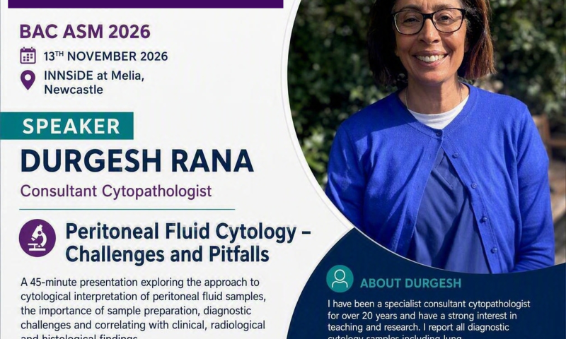 Speaker Spotlight BAC ASM 2026 - Dr Durgesh Rana