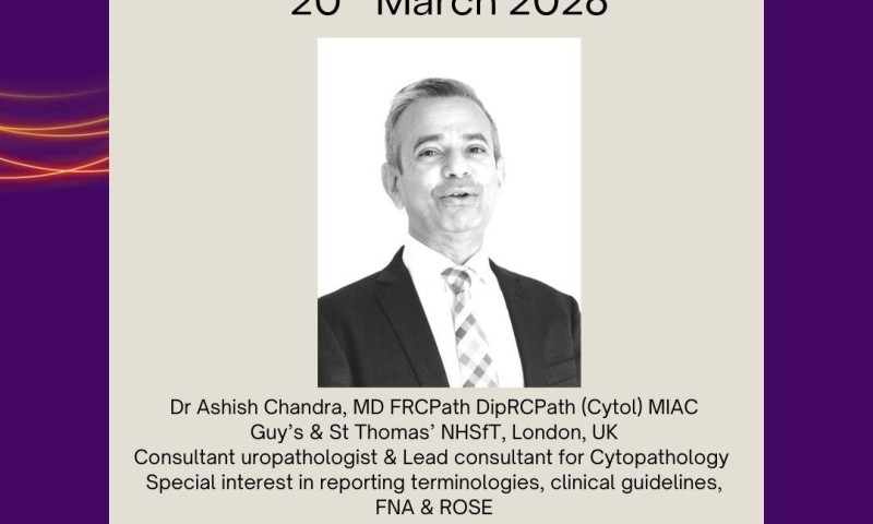 BAC Spring Tutorial 20th March 2026 - Speaker Bio - Dr Ash Chandra
