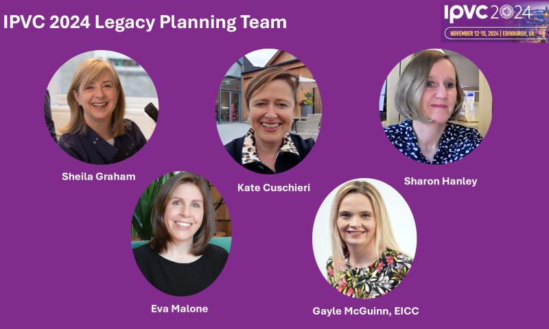 March blog - Making the most out of international meetings - the importance of team work in trying to build a legacy